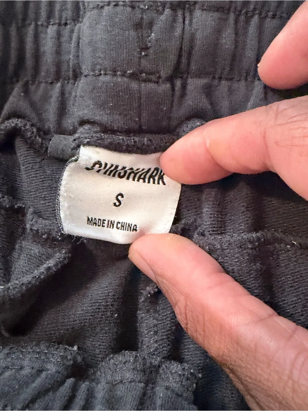 Gymshark Black Men's Joggers with Logo